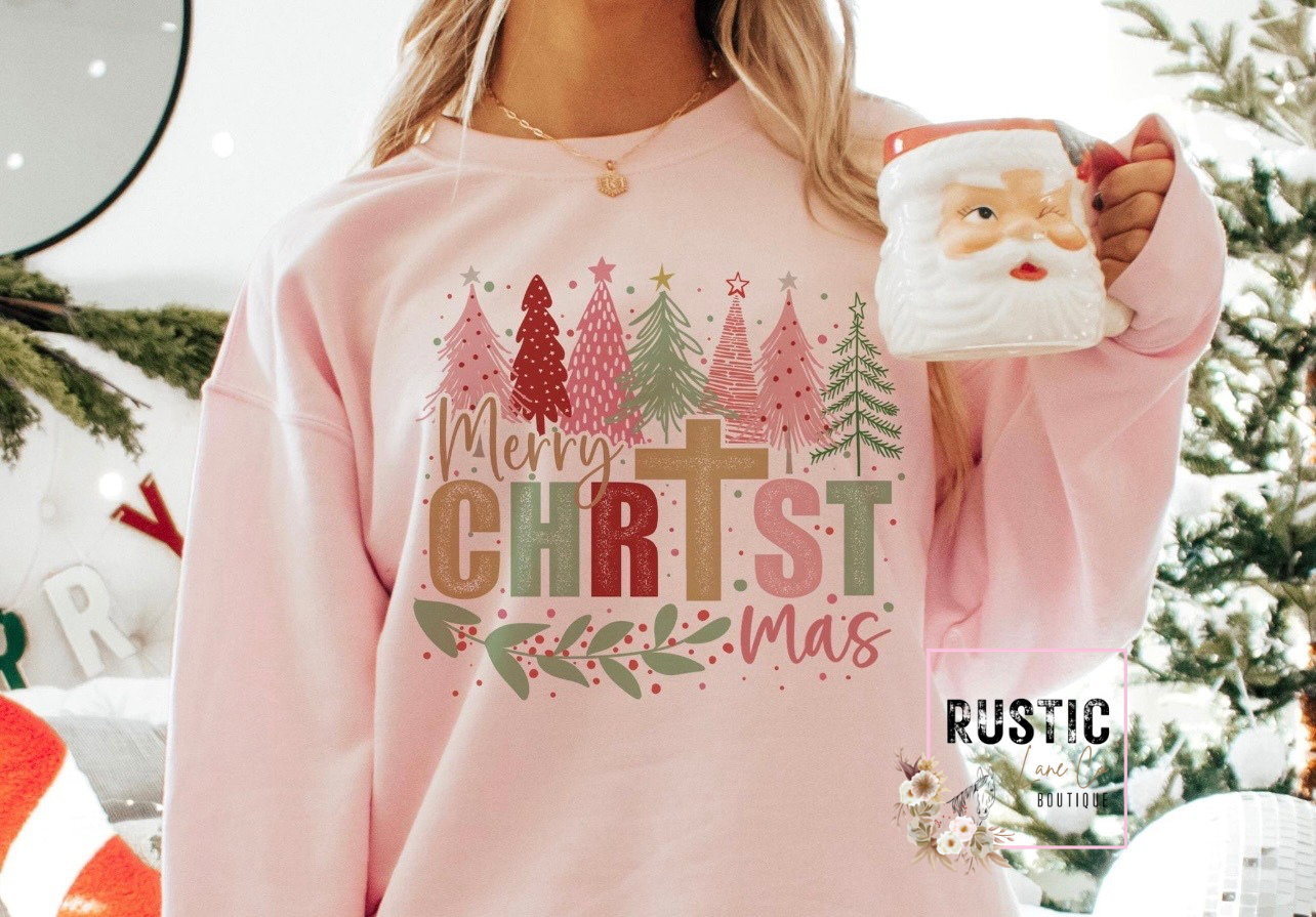 Merry Christmas Pink