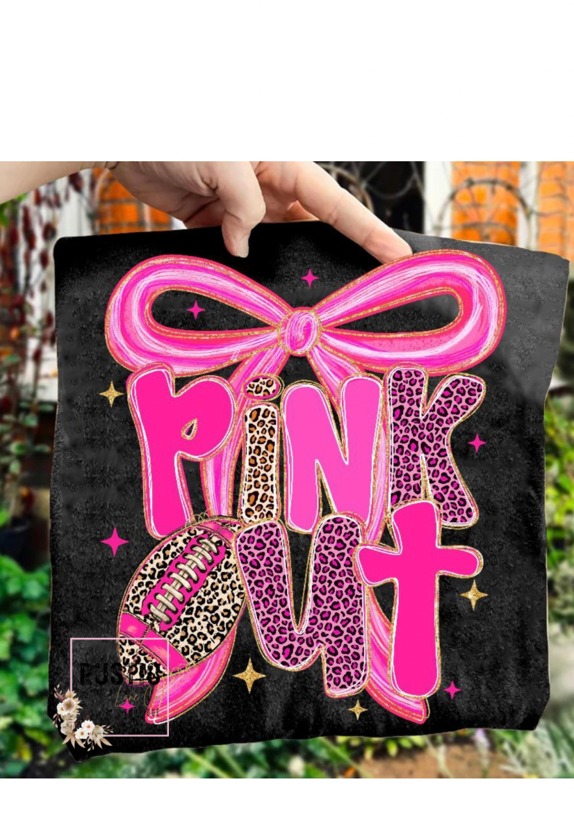 Pink Out w/bow