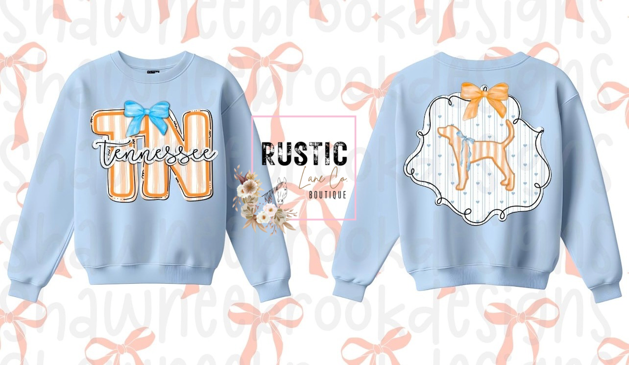 Tn Front + Back with Bow