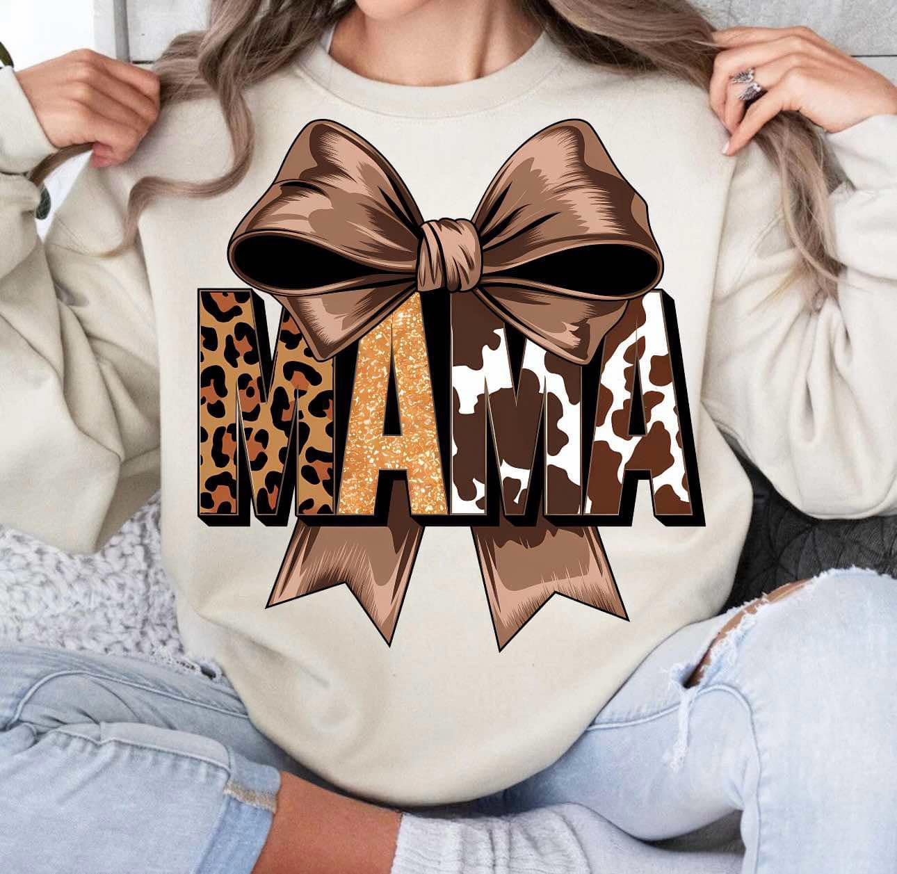 Mama/Cow/Leo/Bow