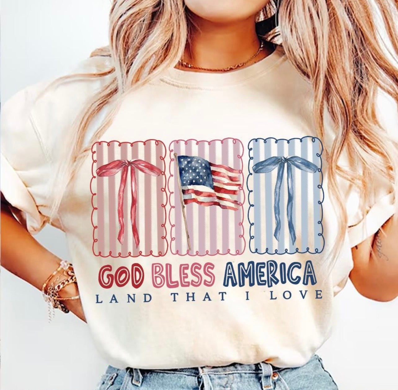 God Bless America, land that I love