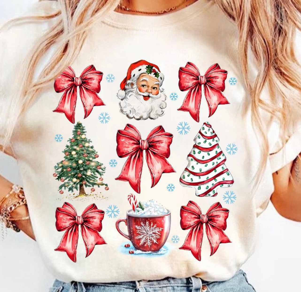 Christmas tree cake/Santa