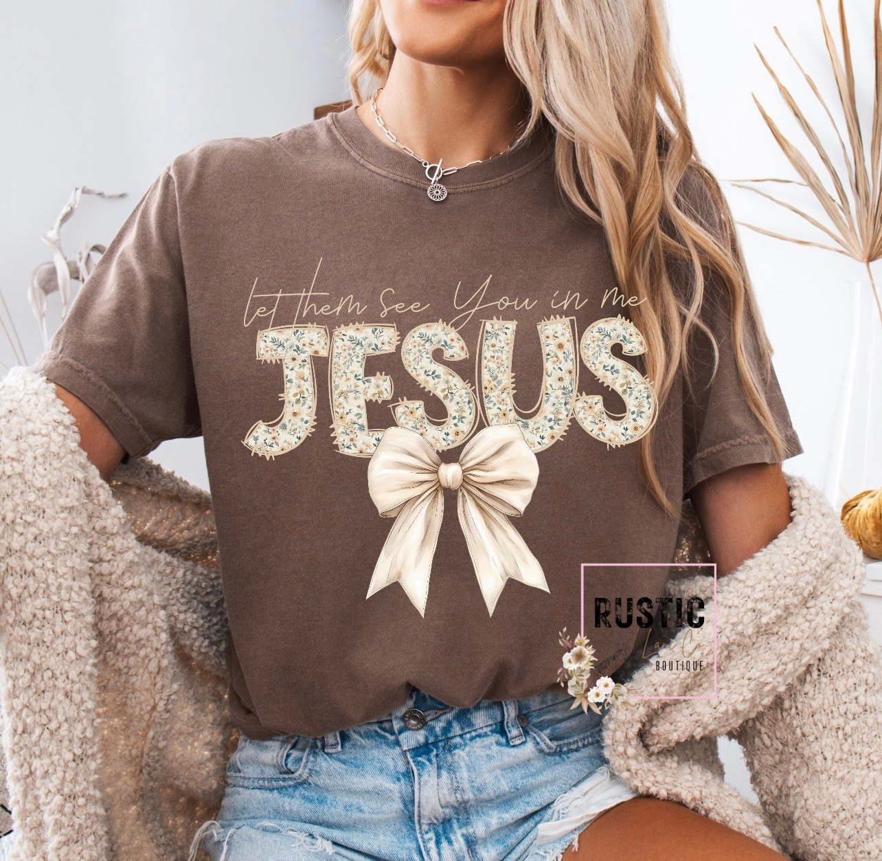 Let them see you in Jesus Tan
