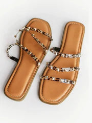 Leopard Sandals