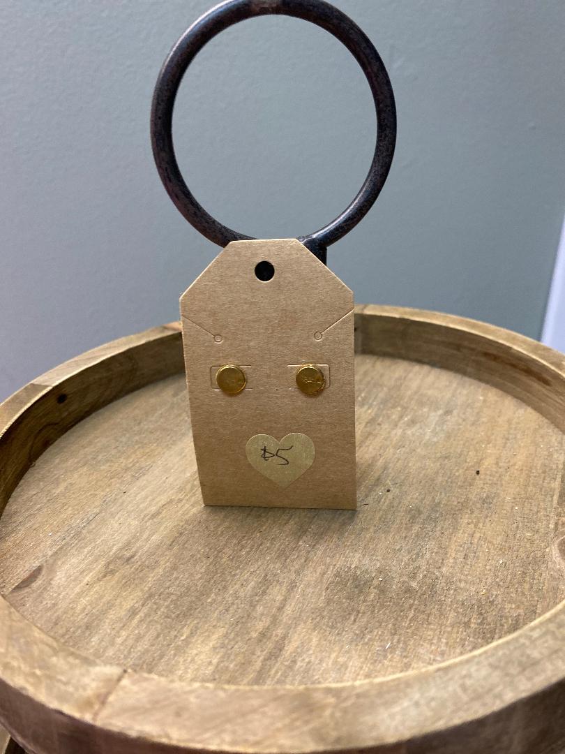 Small Bullet Earrings