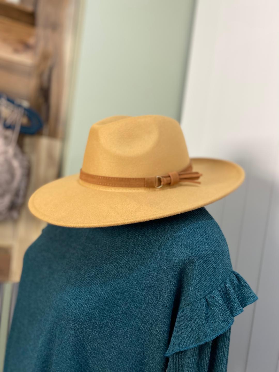 Tan Fedora