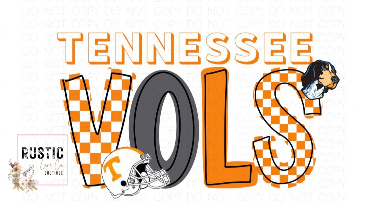 Tennessee Vols helmet/dog