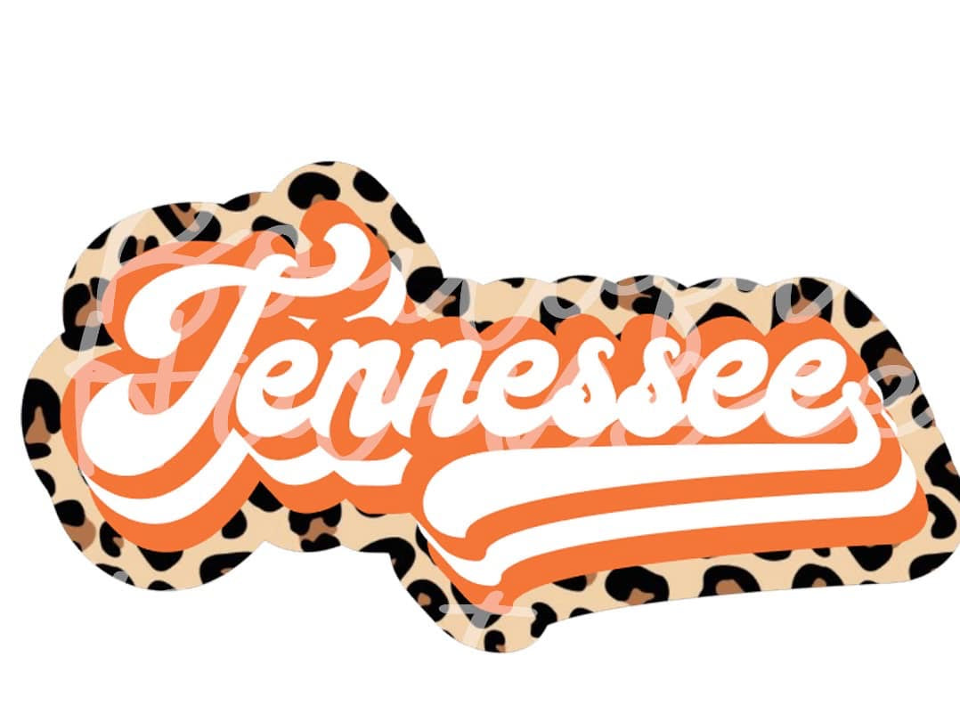 Tennessee Leopard Outline