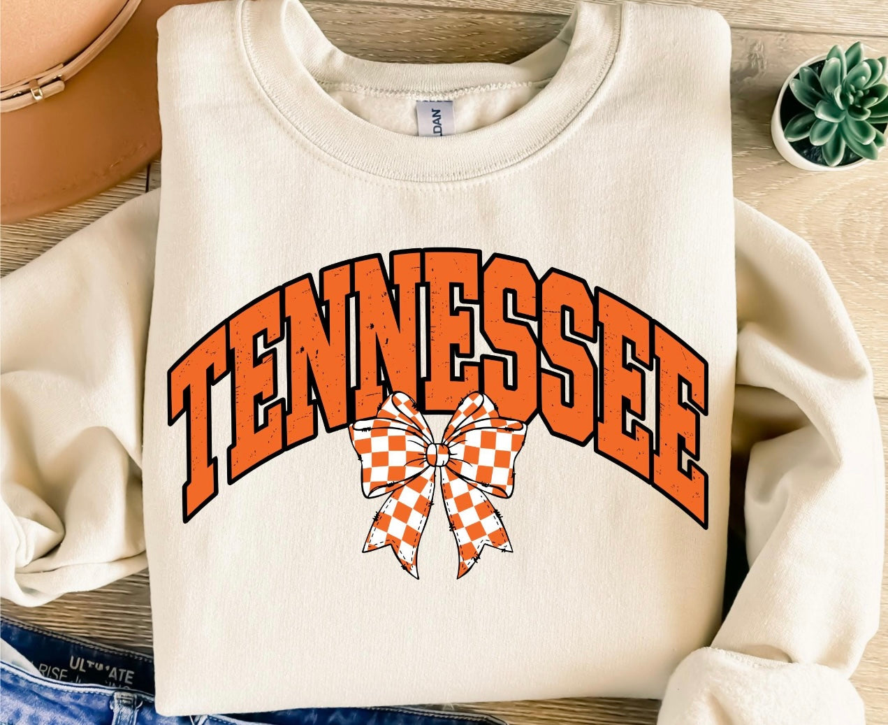 Tennessee Checkered Bow