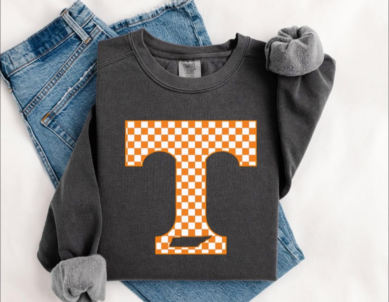 Checkered T