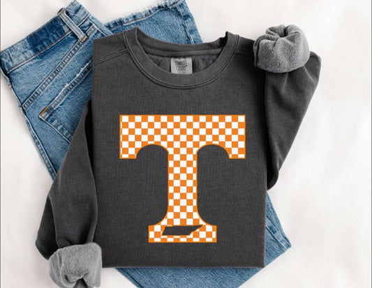Checkered T