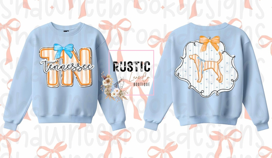 Tn Front + Back with Bow