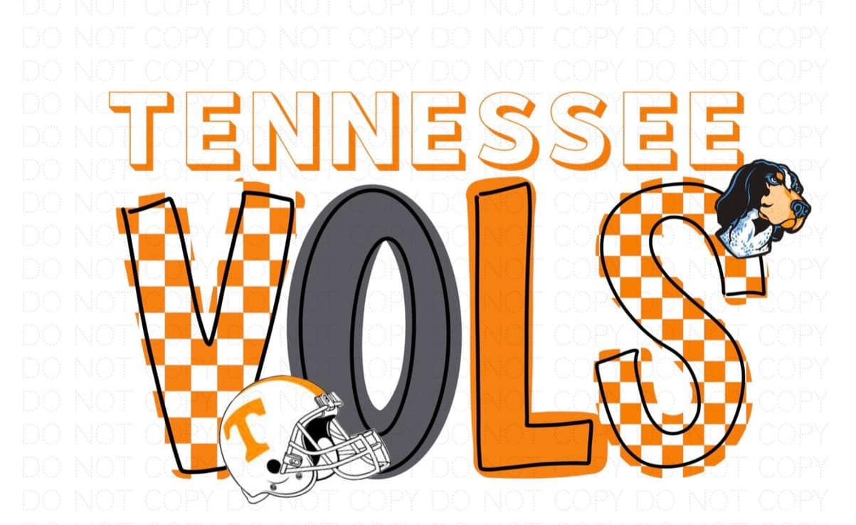 Checkered Tennessee Vols