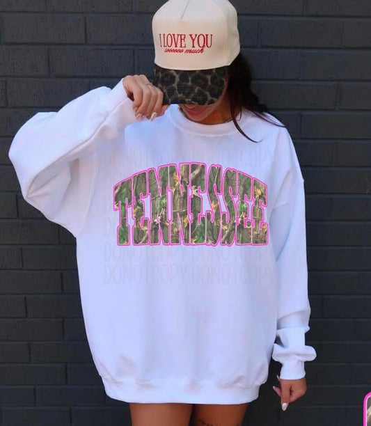 Tennessee (Pink Outline)