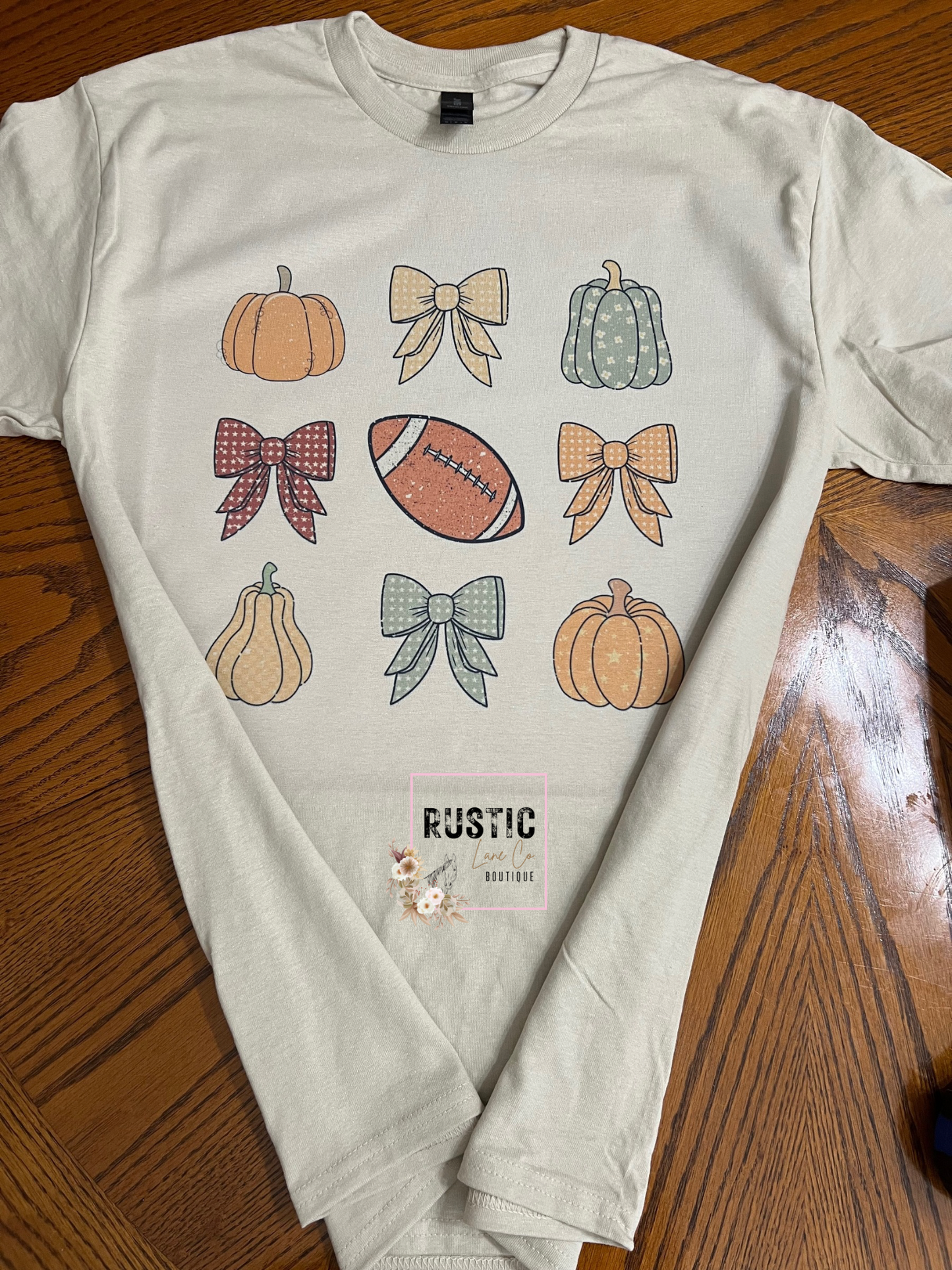 Pumpkin/football/bows