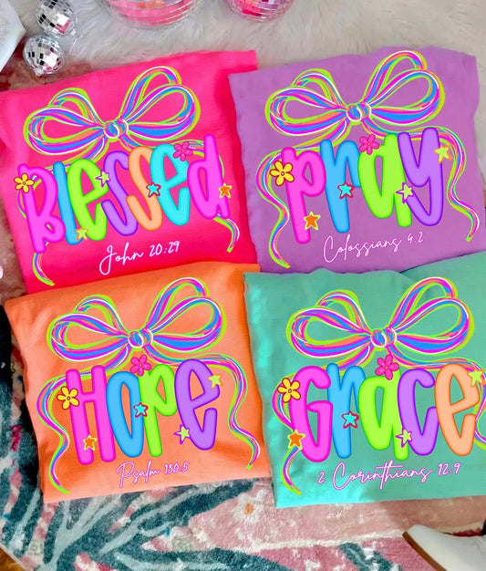 Bright Bow Comfort Colors