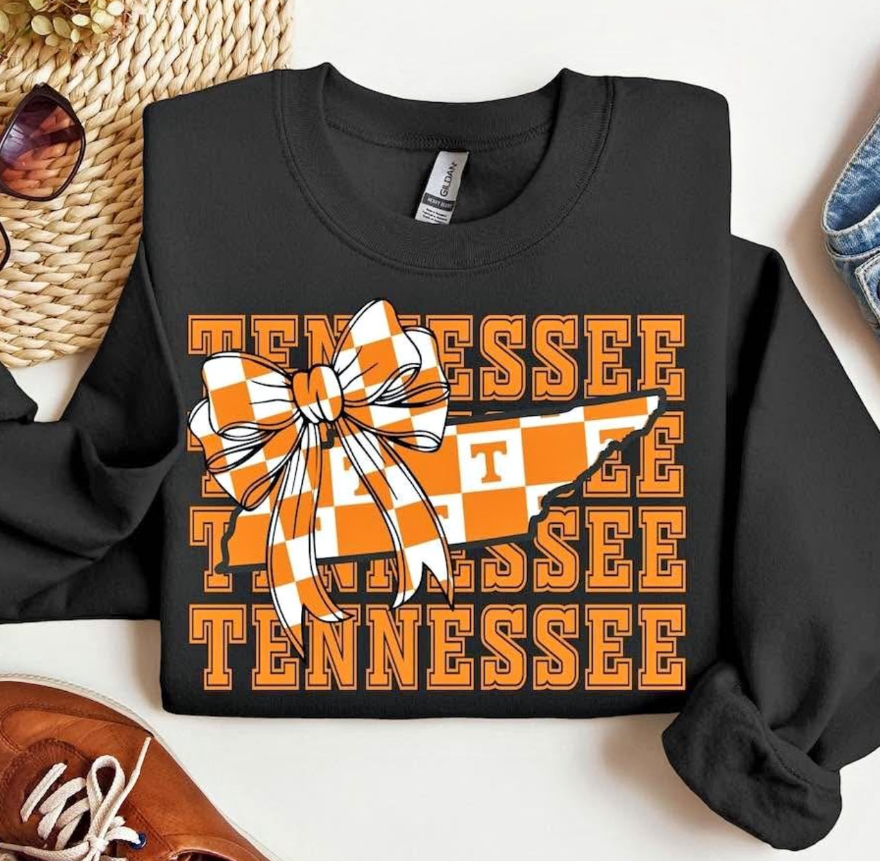 Tennessee Checkered Bow