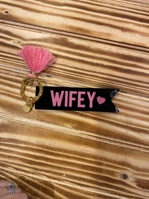 Wifey Keychain